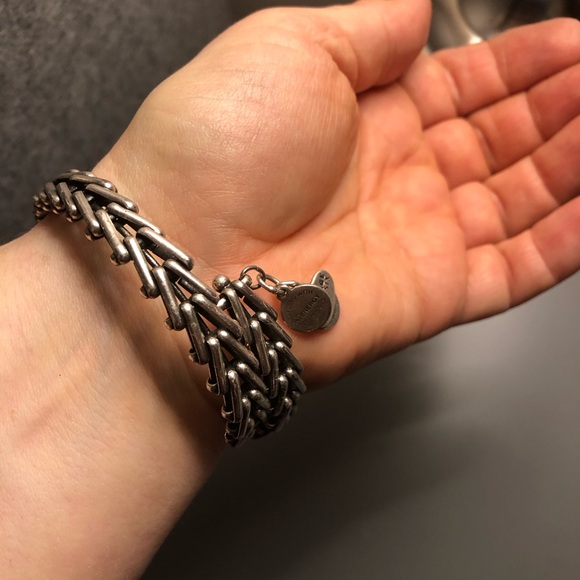 Alex and Ani silver wrap adjustable bangle. Looks great worn in a “stack” - Picture 3 of 3